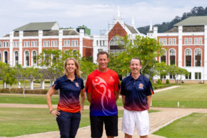 Photo of three new BISP sports staff